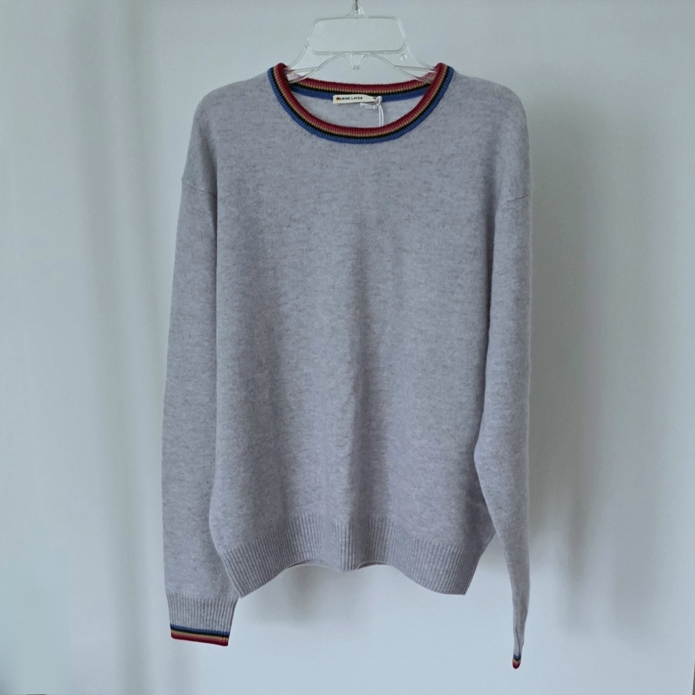 NWT Marine Layer Harper Cashmere Sweater Size M - Picture 2 of 10